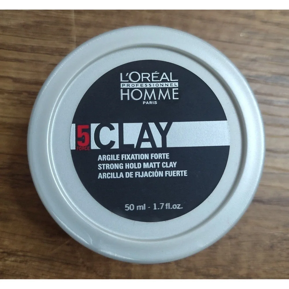 L'Oreal Homme Clay Strong Hold Matt Clay 1.7 oz